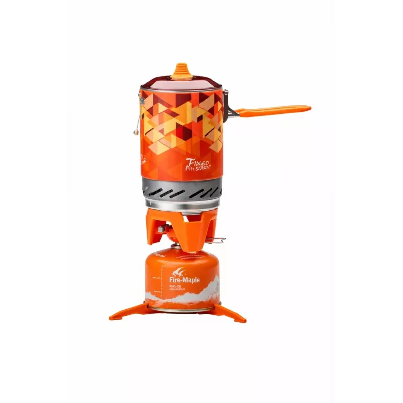 Fire-Maple FMS-X2 Campingbrander met oranje pan