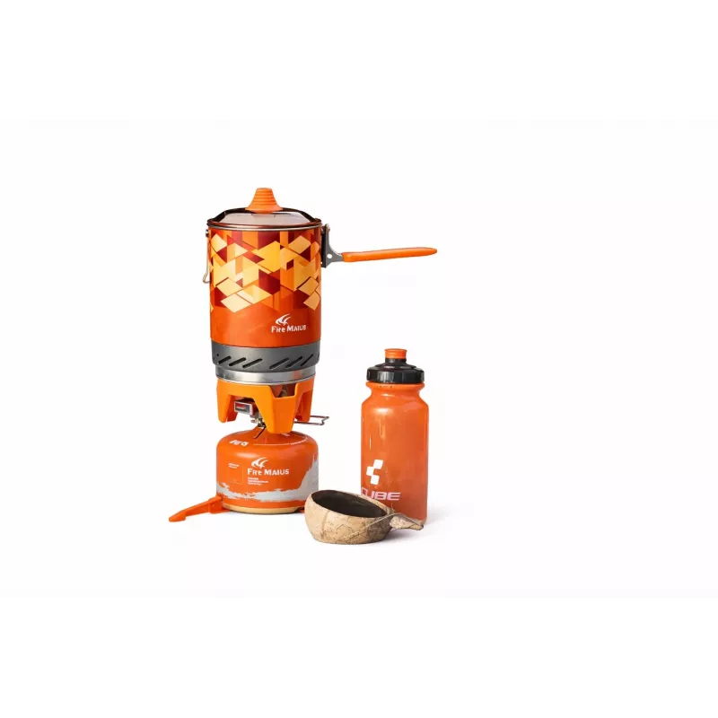 Fire-Maple FMS-X2 Campingbrander met oranje pan