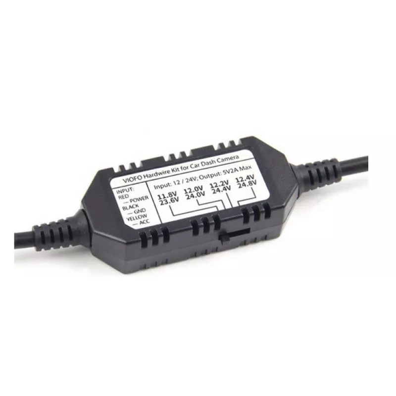 VIOFO HK3 Hardwire Kit Mini USB 5V/2A Dashcam stroomadapter