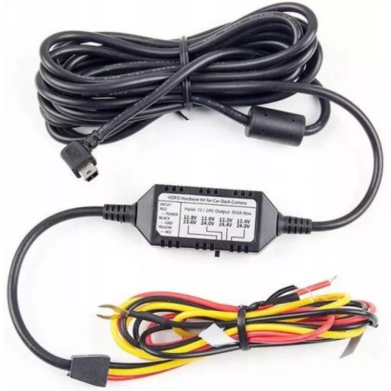 VIOFO HK3 Hardwire Kit Mini USB 5V/2A Dashcam stroomadapter