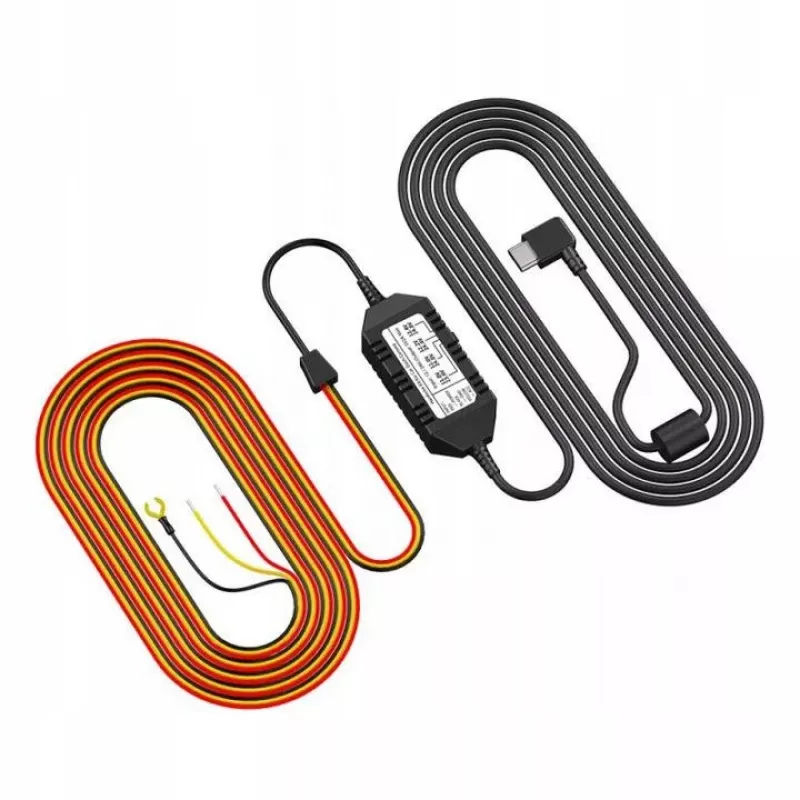 VIOFO ACC Hardwire Kit USB-C HK4-C 12-24V naar 5V 2.1A stroomadapter