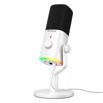 MAONO PD100X Dynamische microfoon (wit) - USB-C & XLR