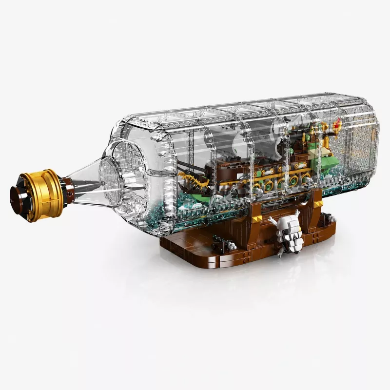 MOULD KING 10067 Flying Dutchman Ship-in-a-Bottle bouwset (2499 onderdelen)
