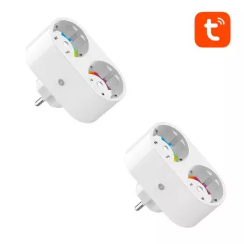 Gosund SP211 Dubbele slimme stekker WiFi (2-pack) 3500W Tuya