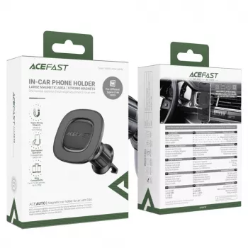 Acefast D44 Magnetische autohouder voor ventilatierooster Zwart