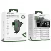 Acefast D48 Autohouder voor ventilatierooster met draadloze oplader Zwart
