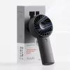 JISULIFE Handheld Fan 4 zwart - draagbare USB-oplaadbare mini-ventilator met 3 snelheden, opvouwbaar design