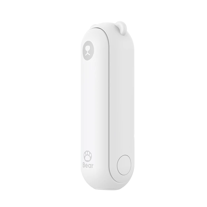 JISULIFE Handheld Fan 8 wit draagbare USB-ventilator met powerbank 2000mAh en zaklamp