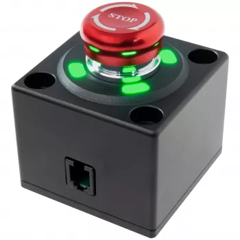 Simagic Alpha Kill Switch noodstopknop voor Alpha-serie wheelbases