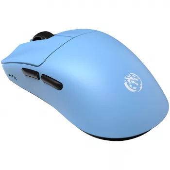 ATK x LEV F1 V2 Extreme gaming-muis, draadloos, PAW3950 Ultra, 8K Hz - blauw