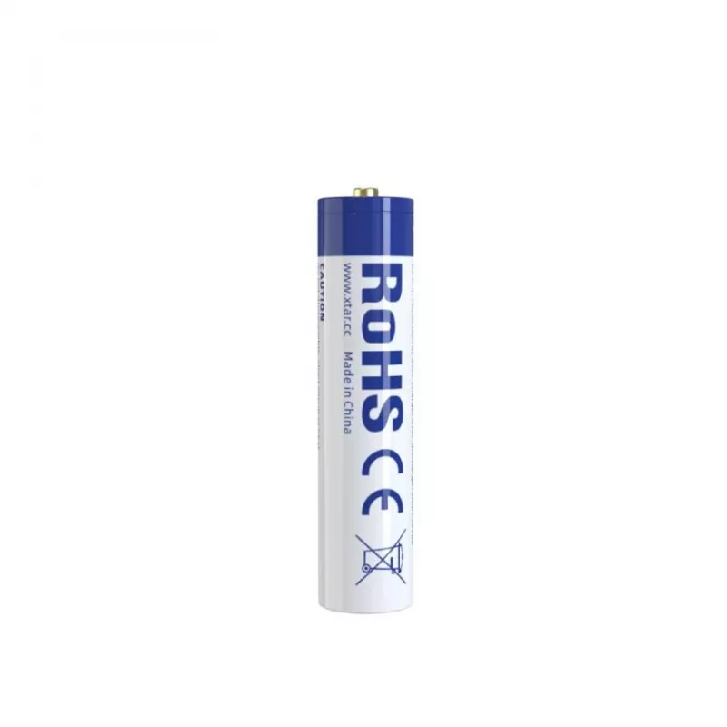 XTAR AAA 1,5 V 750 mAh oplaadbare Li-ion-accu (4-pack) met bescherming