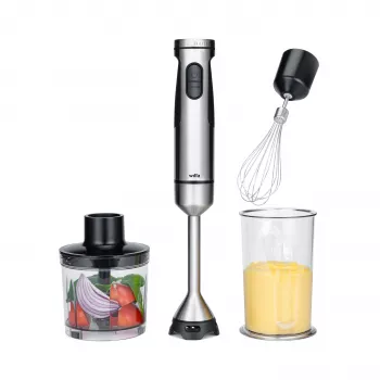 WILFA FUSION 1500 staafmixer 1500W RVS/zwart