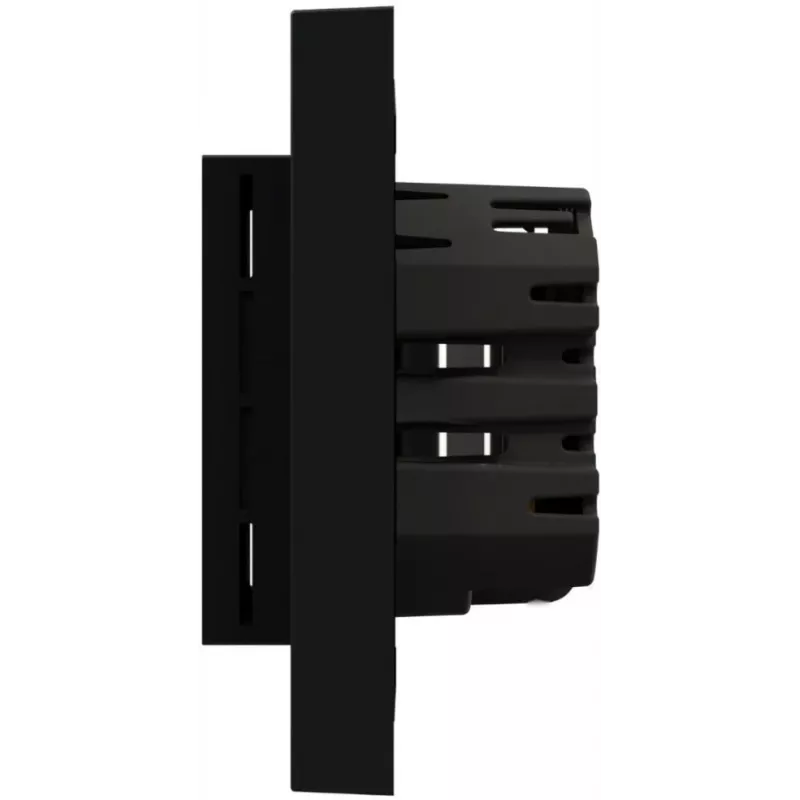 HEATIT Z-TRM6 zwart mat Z-Wave thermostaat 3600W 16A 868,4 MHz
