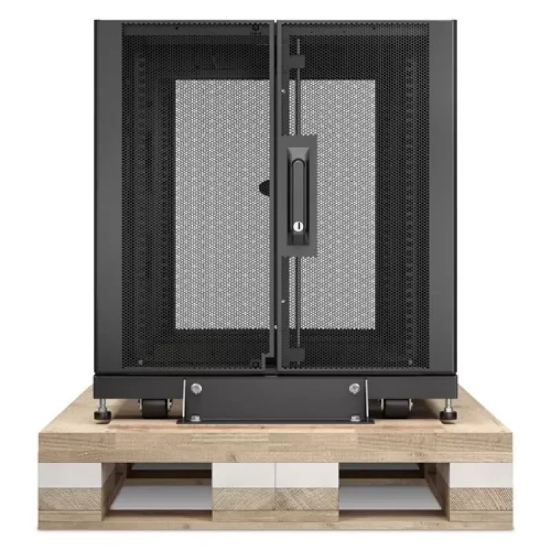 APC NetShelter SX 12U serverrack behuizing 600mm x 900mm met zijwanden zwart shock-verpakking