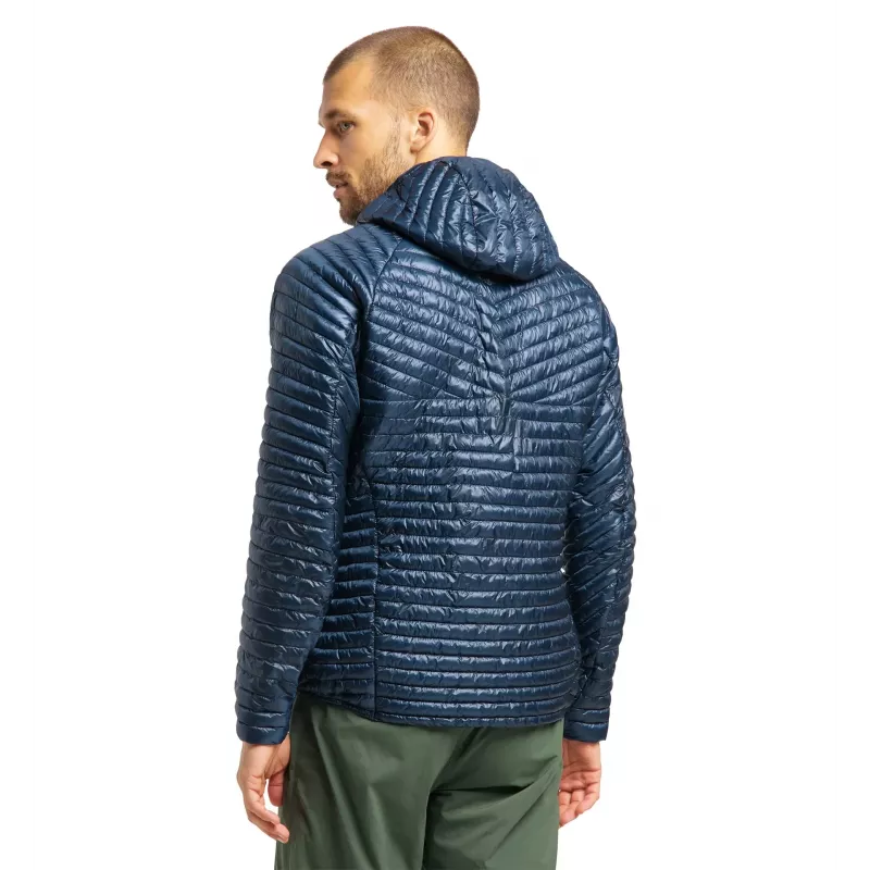 Haglöfs L.I.M. Mimic Hood isolatiejack - Tarn Blue