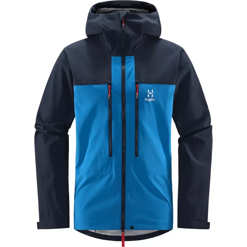 Haglöfs Roc Sight softshell jas - Nordic Blue
