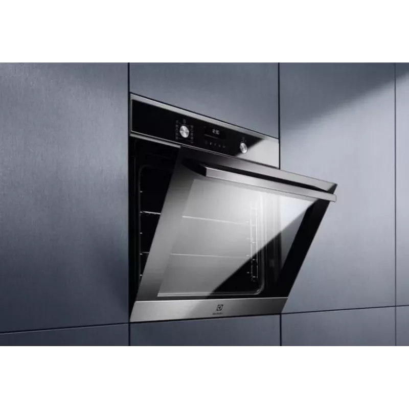 Electrolux EOD6P66WX inbouwoven met pyrolyse-reiniging, 72L, A+ energie, roestvrijstaal