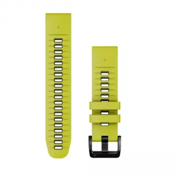 Garmin QuickFit 22 mm siliconen horlogeband, Lime/Graphite (010-13280-03)
