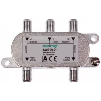 AXING SUMATOR AX SWE 30-01 Satelliet-/terrestrische signaalcombiner (diplexer)