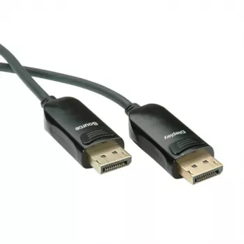 ROLINE DisplayPort 1.4 Active Optical Cable (AOC), M/M, 50 m, zwart (14.01.3492)