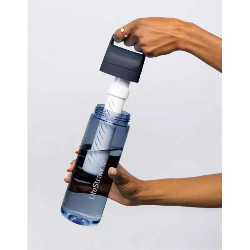 LifeStraw Go 2.0 waterfilterfles 22 oz (650 ml) - kersenbloesemroze