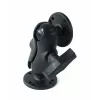 RAM MOUNTS C Size korte dubbele kogelarm met 2x ronde voetplaten van 2,5 inch