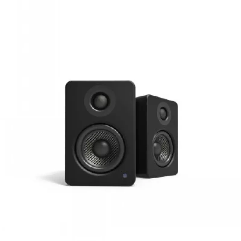 Kanto Audio YU2MB-CG 3-driver actieve luidspreker met USB-DAC en 3,5 mm AUX - mat zwart (incl. netsnoer type C & G)