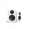 KANTO AUDIO YU2MW-CG actieve boekenplankluidspreker met USB-DAC en 3,5 mm AUX - mat wit (incl. netsnoer type C & G)