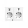 KANTO AUDIO TUKMW-FG premium actieve luidspreker met hoofdtelefoonuitgang, USB-DAC, ingebouwde phono-voorversterker, Bluetooth, mat wit (incl. netsnoer type F & G)