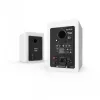 KANTO AUDIO TUKMW-FG premium actieve luidspreker met hoofdtelefoonuitgang, USB-DAC, ingebouwde phono-voorversterker, Bluetooth, mat wit (incl. netsnoer type F & G)