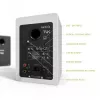 KANTO AUDIO TUKMW-FG premium actieve luidspreker met hoofdtelefoonuitgang, USB-DAC, ingebouwde phono-voorversterker, Bluetooth, mat wit (incl. netsnoer type F & G)
