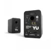 KANTO AUDIO YU-CG actieve boekenplankluidspreker met Bluetooth en RCA-ingang - zwart vinyl (incl. type C & G netsnoer)