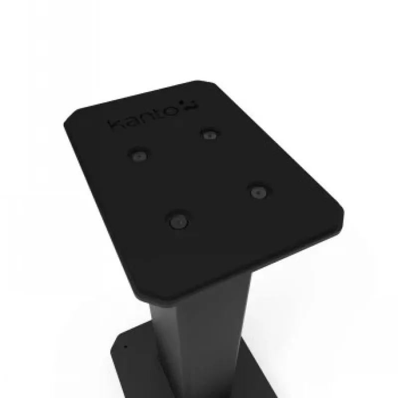 Kanto Audio 22 hoge vulbare luidsprekerstandaards met isolatievoeten - zwart (paar)