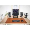 KANTO AUDIO 100W powered reference desktop-luidsprekers met Bluetooth - zwart, paar (incl. USB-C-voedingskabel)