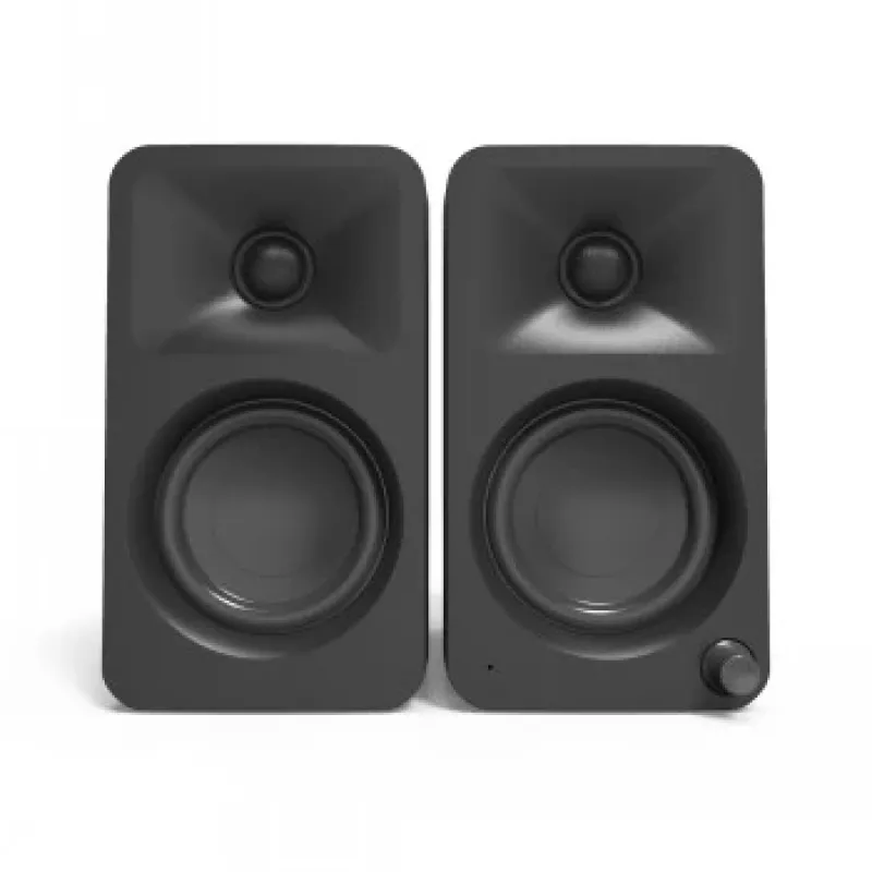 KANTO AUDIO 100W powered reference desktop-luidsprekers met Bluetooth - zwart, paar (incl. USB-C-voedingskabel)
