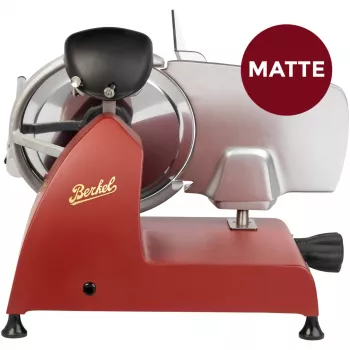 Berkel Red Line RL 250 Red Matte snijmachine - 250mm mes, 190W, elektrisch