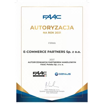 FAAC XT4 433 RC Pilot afstandsbediening
