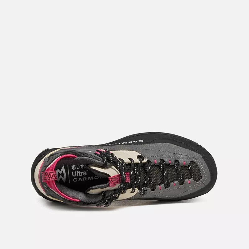 Garmont Akron Mid GTX dames wandellaarzen - grijs/framboosroze (EU 38)