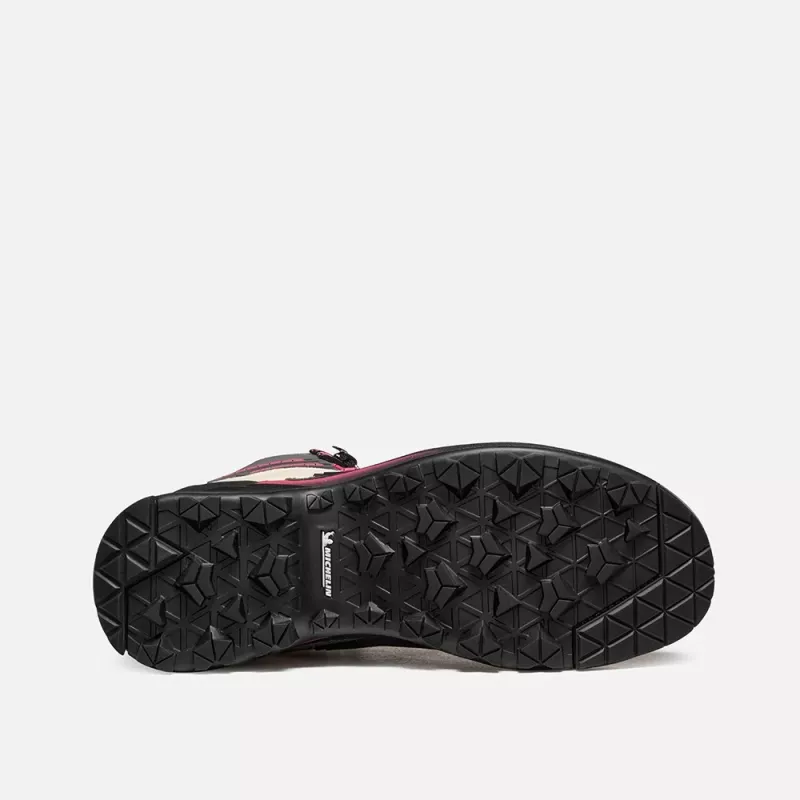 Garmont Akron Mid GTX dames wandellaarzen - grijs/framboosroze (EU 38)