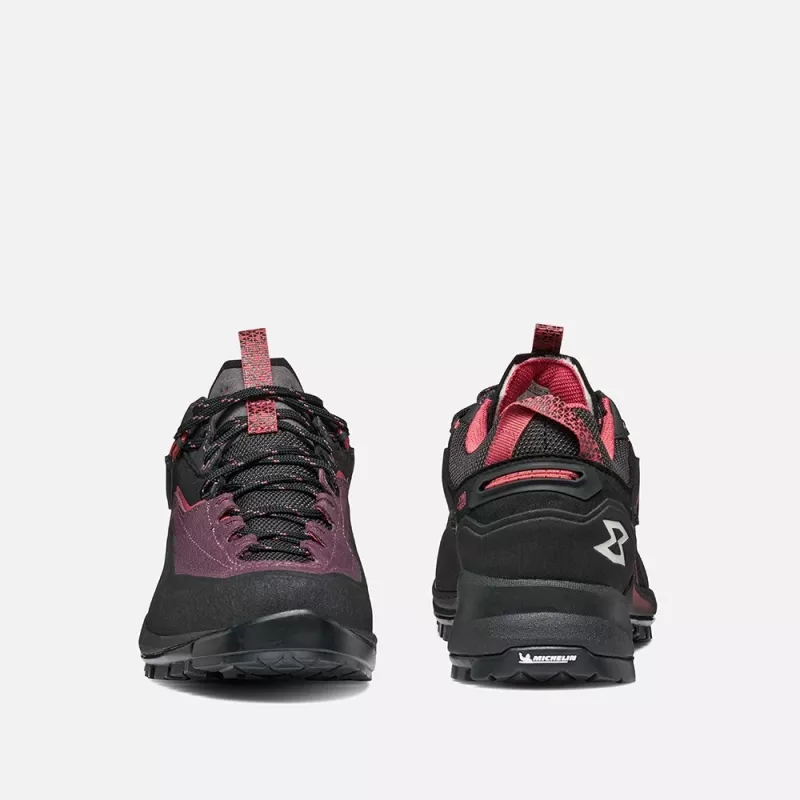 Garmont Akron GTX Dames Approach-schoenen - Grey/Mineral Red, Maat 39