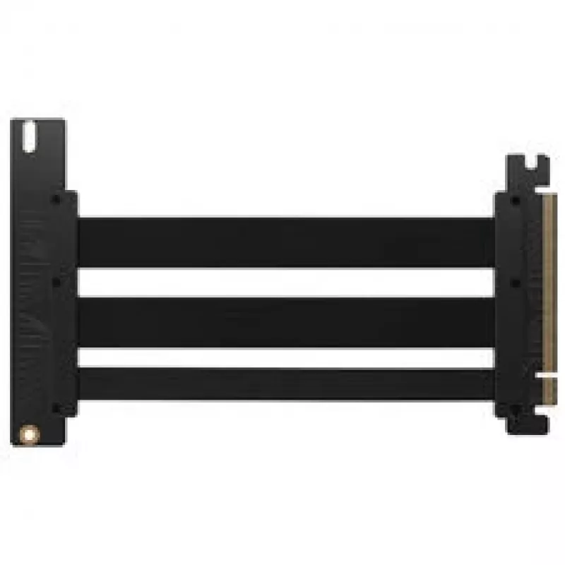 Corsair Premium PCIe 5.0 riser-kabel, 175 mm, x16-interface - zwart