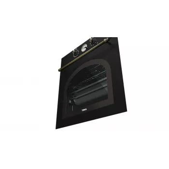 TEKA oven STD HRB 6300 AT inbouw-multifunctieoven 70L A+ RVS zwartglas