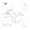 TEKA NEO HSB 6250 P FBK 2099 inbouw-multifunctieoven 70L pyrolytisch A+