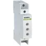 NOARK Ex9PD3e signaallamp, 230/400V AC/DC, 3 x rode LED, DIN-rail
