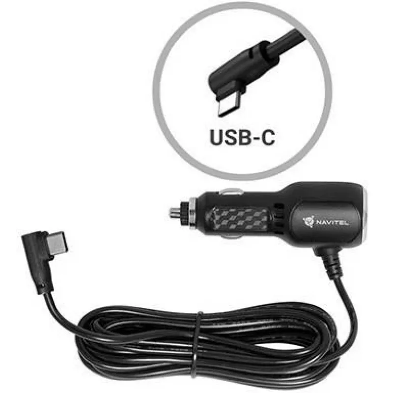 NAVITEL USB-C autolader voor sigarettenaansteker