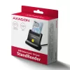 AXAGON CRE-SM4NC USB-C smartcard-standlezer - zwart