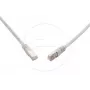 SOLARIX Cat.6A S/FTP patchkabel 1 m grijs