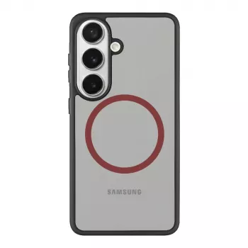 Tactical Back Cover MagForce Hyperstealth 2.0 voor Samsung Galaxy S26, zwart/rood