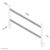 NEOMOUNTS NEWSTAR flatscreen bureau-toolbar voor 6 beeldschermen (70 x 130 cm) 10-24 zilver