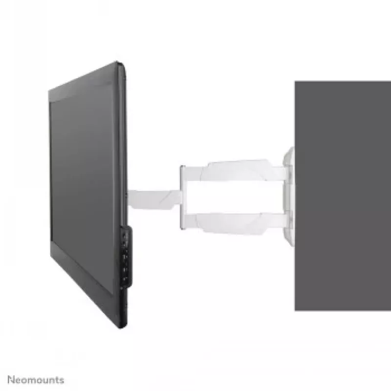 Neomounts NM-W460WHITE kantel- en draaibare wandsteun voor platte schermen, 32-60 inch, wit